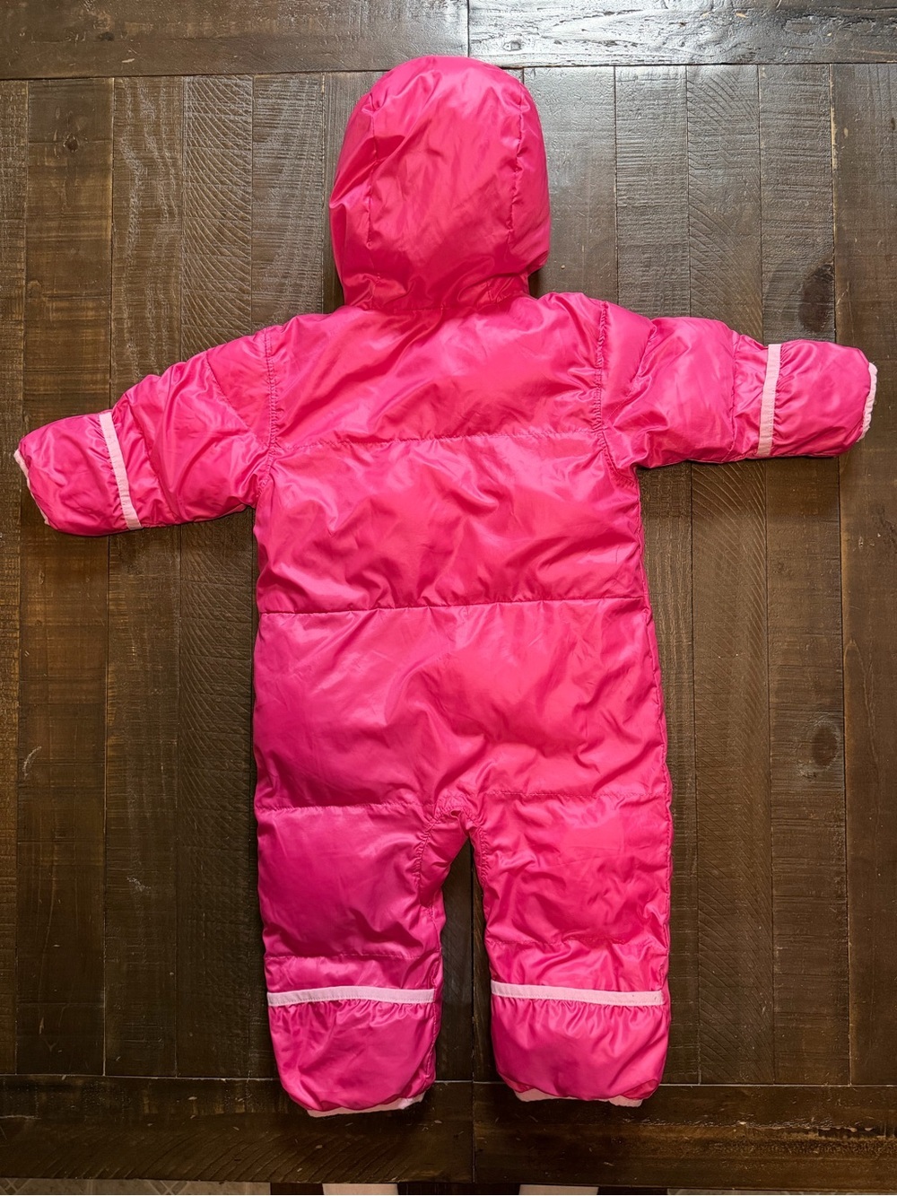 Columbia Snuggly Bunny Bunting Zip-up, Size 6-12 Mos. - Picture 2 of 4